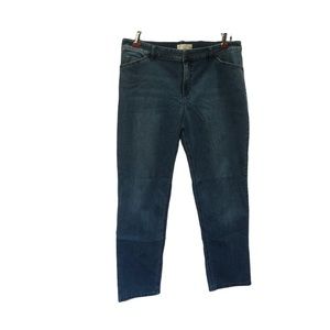 J.Jill  tried & true fit straight leg jeans